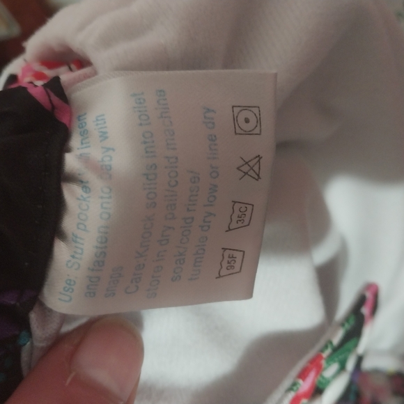 Alva baby cloth diapers all in one fit and inserts - Picture 7 of 12